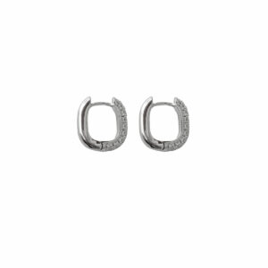 HOOPS RECNTAGULARES CON ZIRCONIAS MED