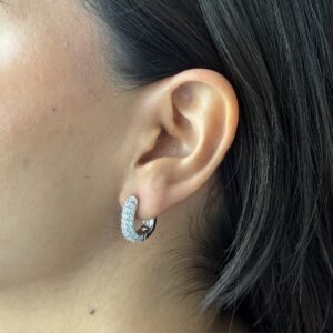 HOOPS RECNTAGULARES CON ZIRCONIAS MED