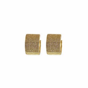 HOOPS CHUNKY CON ZIRCONIAS