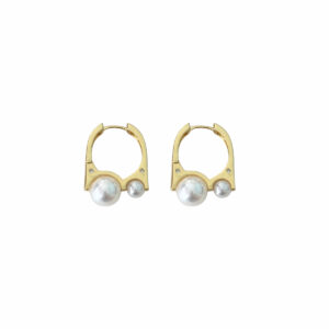 ARETE DOBLE PERLA