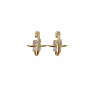 ARETE DESTELLO CON RECTANGULO ZIRCONIA