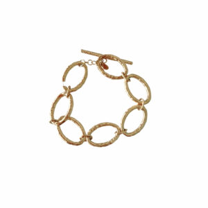 PULSERA ESLABONES OVALADOS GDE