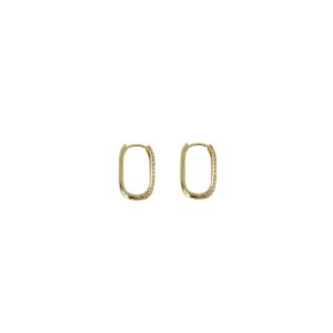 HOOPS RECTANGULAR CON ZIRCONIAS GDE