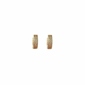 HOOPS DOBLE ZIRCONIA MED