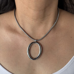 COLLAR OVALO LISO CHUNKY