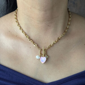 COLLAR BROCHE CON CHARM