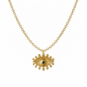 COLLAR OJO CON PESTAÑAS MAXI