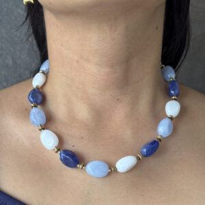 COLLAR OVALOS DE ACRILICO GDES