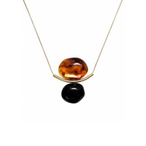 COLLAR DOBLE ACRILICO CIRCULAR