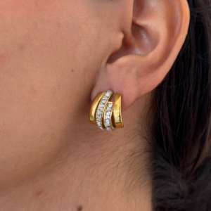 ARETE CUADRUPLE LISOS CON ZIRCONIAS