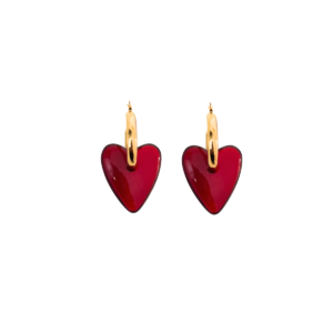 ARRACADA CORAZON RESINA