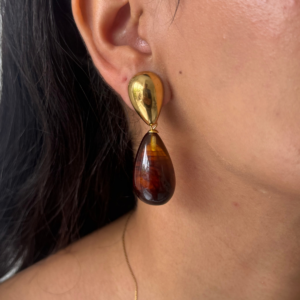 ARETE GOTA COLGANTE DE RESINA