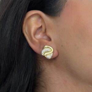 ARETE ENTRELAZADOS LISOS CON ZIRCONIAS