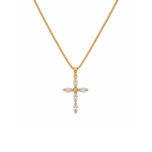 COLLAR CRIZ CON ZIRCONIAS
