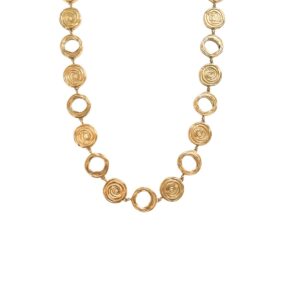 COLLAR CIRCULOS CON ESPIRAL