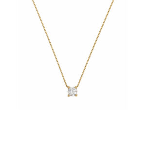 COLLAR FORMA DIAMANTE DE ZIRCONIA MED