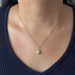 COLLAR TORTUGA CON ZIRCONIA