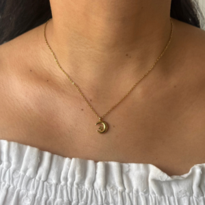 COLLAR LUNA CON ESTRELLITA