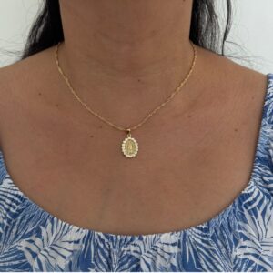 COLLAR VIRGEN GPE OVALADA