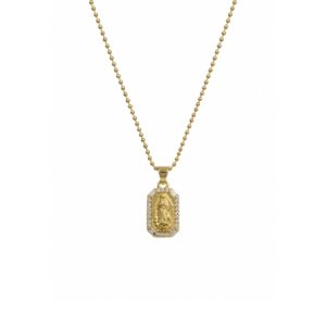 COLLAR VIRGEN GPE RECTANGULAR CH