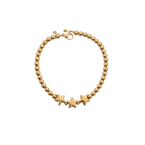 PULSERA ESTRELLAS CON BOLITAS