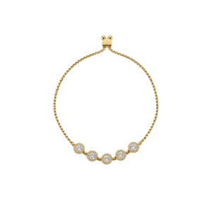 PULSERA DIAMANTES CIRCULARES