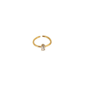 ANILLO DIAMANTE TIPO ROMBO DE ZIRCONIA