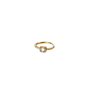 ANILLO DIAMANTE CUADRADO