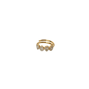 ANILLO GOTAS ENCONTRADAS CON ZIRCONIAS