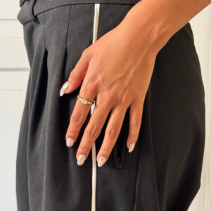 ANILLO ZIRCONIA OVALADO