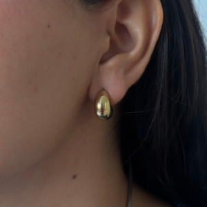 ARETES MEDI LUNA CHUNKY PEQUEÑOS