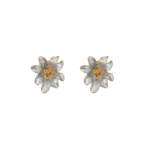 ARETES FLOR CON PISTILOS