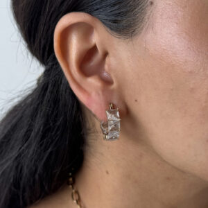 ARRACADA DE ZIRCONIAS CUADRADAS