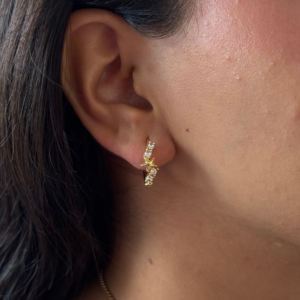 HOOPS DESTELLO CON ZIRCONIAS