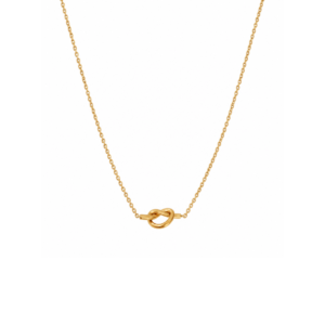 COLLAR NUDO EN FORMA DE CORAZON