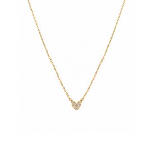 COLLAR CORAZON MINI ZIRCONIA