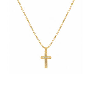 COLLAR CRUZ  CON ZIRCONIAS