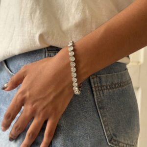 TENIS BRAZALETE ZIRCONIAS CIRCULAR GDE