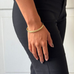 BRAZALETE OJOS CON ZIRCONIAS
